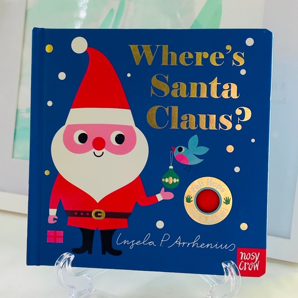 Pottery Barn Kids Other New Wheres Santa Claus Nosy Crown Baby